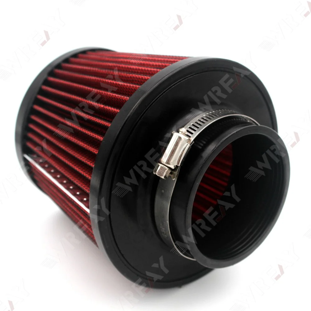 Car Intake Air Filter for Universal High Flow Cone KN Tapered Mushroom Head  With dust filter