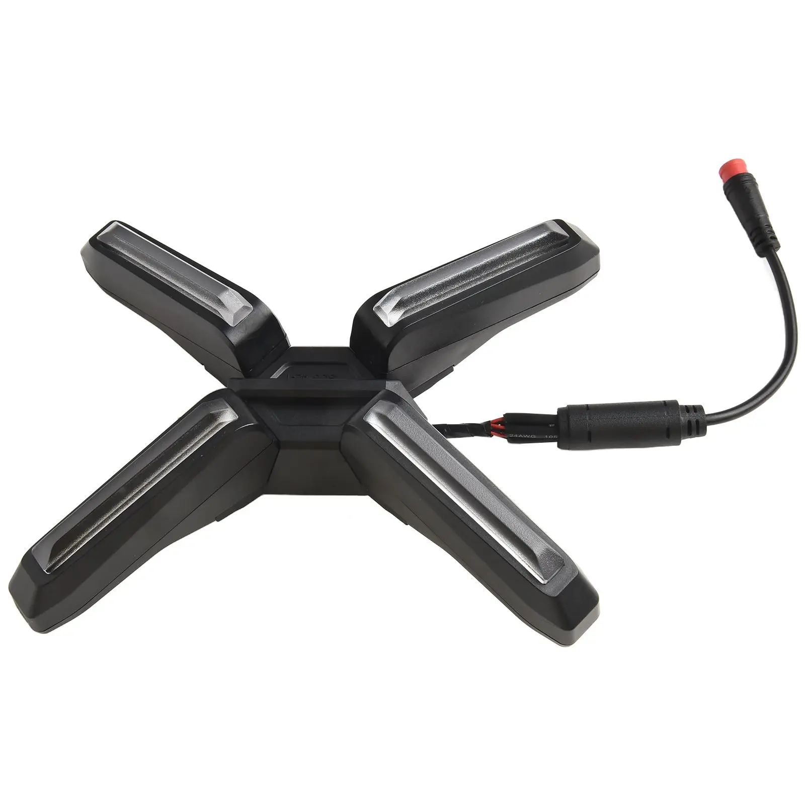 

4W Front Light Electric Scooter Light For Rainy Weather Robust ABS Plastic Water Resistant Design 125g Lightweight Design