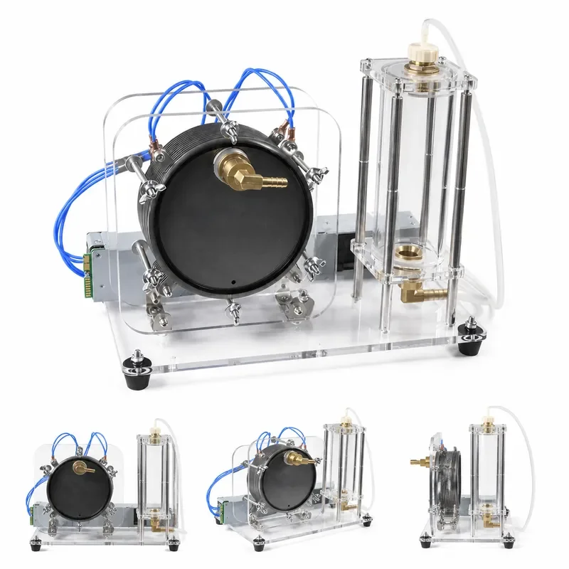 Portable Water Electrolyzer Oxygen Hydrogen Generator Small Water Decomposition Equipment for Home Use Compact Design