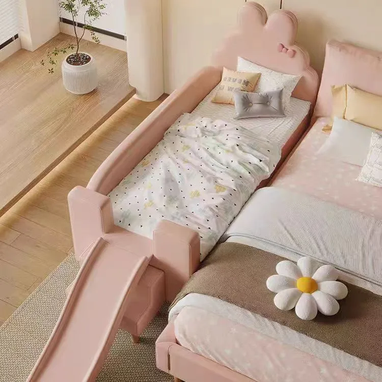 Letto semplice con guardrail