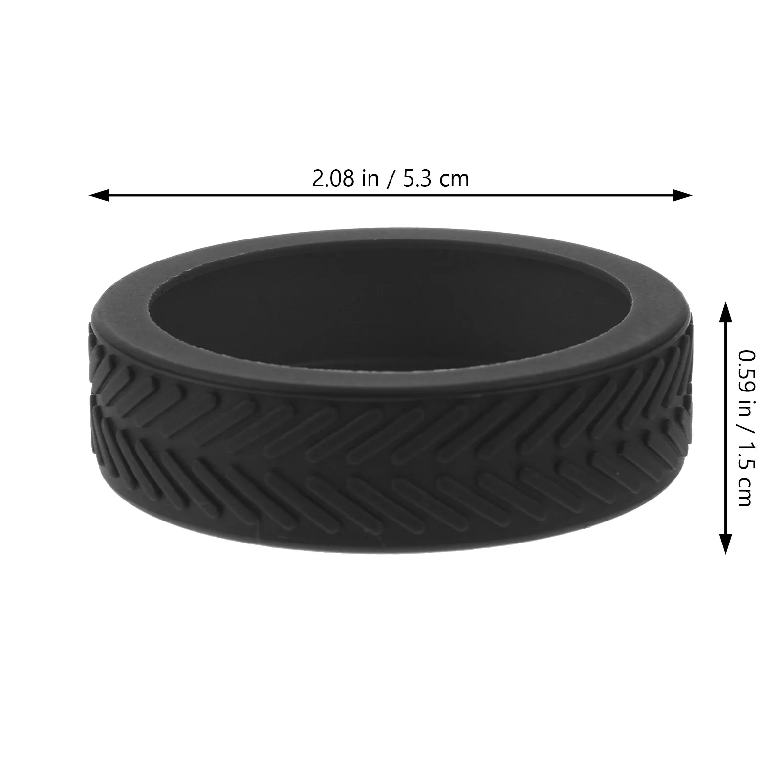 8Pcs Suitcase Wheel Protectors Rubber Luggage Wheel Covers Easy Install Travel Protection Floor Saver for Hardwood Tile Floors