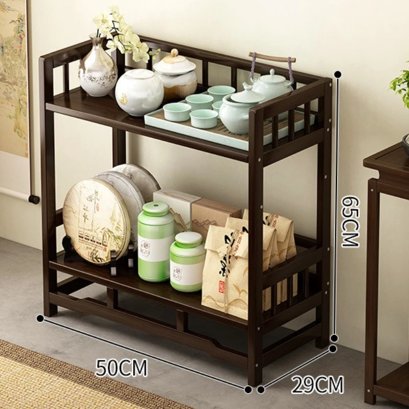 رفوف تخزين المنزل خزانة أثاث المكاتب متعددة الوظائف غرفة المعيشة تخزين خزانة أثاث الخيزران الحديث Taquilla MHSNJ