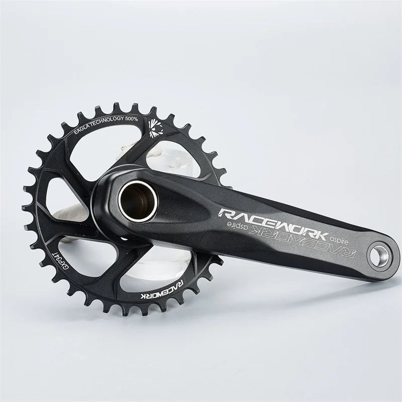 RACEWORK Mtb Chainring Monoplates Mountain Bike Chain Ring Crown 36 34 38 32 Teeth Bicycle Sprocket Rotor Crankset 3 6Degree