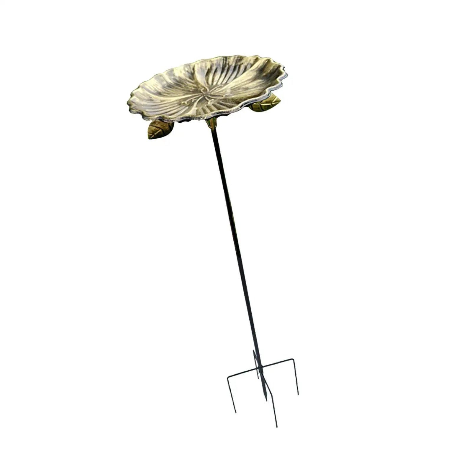 

Garden Bird Decor with Stake Iron Stable Support Rustic Bird Lovers Present Bird