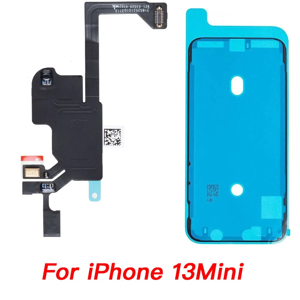 Ambient Light And Proximity Sensor With Microphone Flex Cable Replacement For iPhone 13 Mini Pro Max Inclde Waterproof Tape