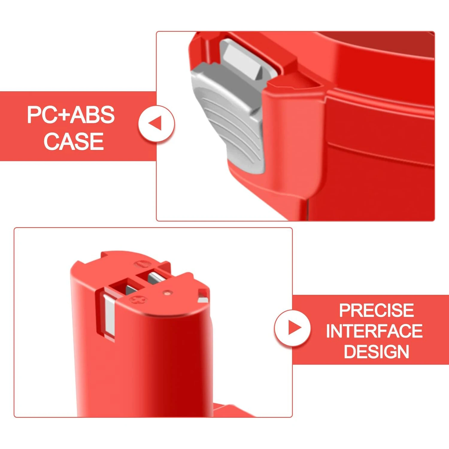 VANON 1/2/4Pcs 4.8Ah 1420 Ni-MH 14.4V Replace For Makita Battery Pin Compatible with 1422 1433 PA14 192600-1 1051D Power Tools