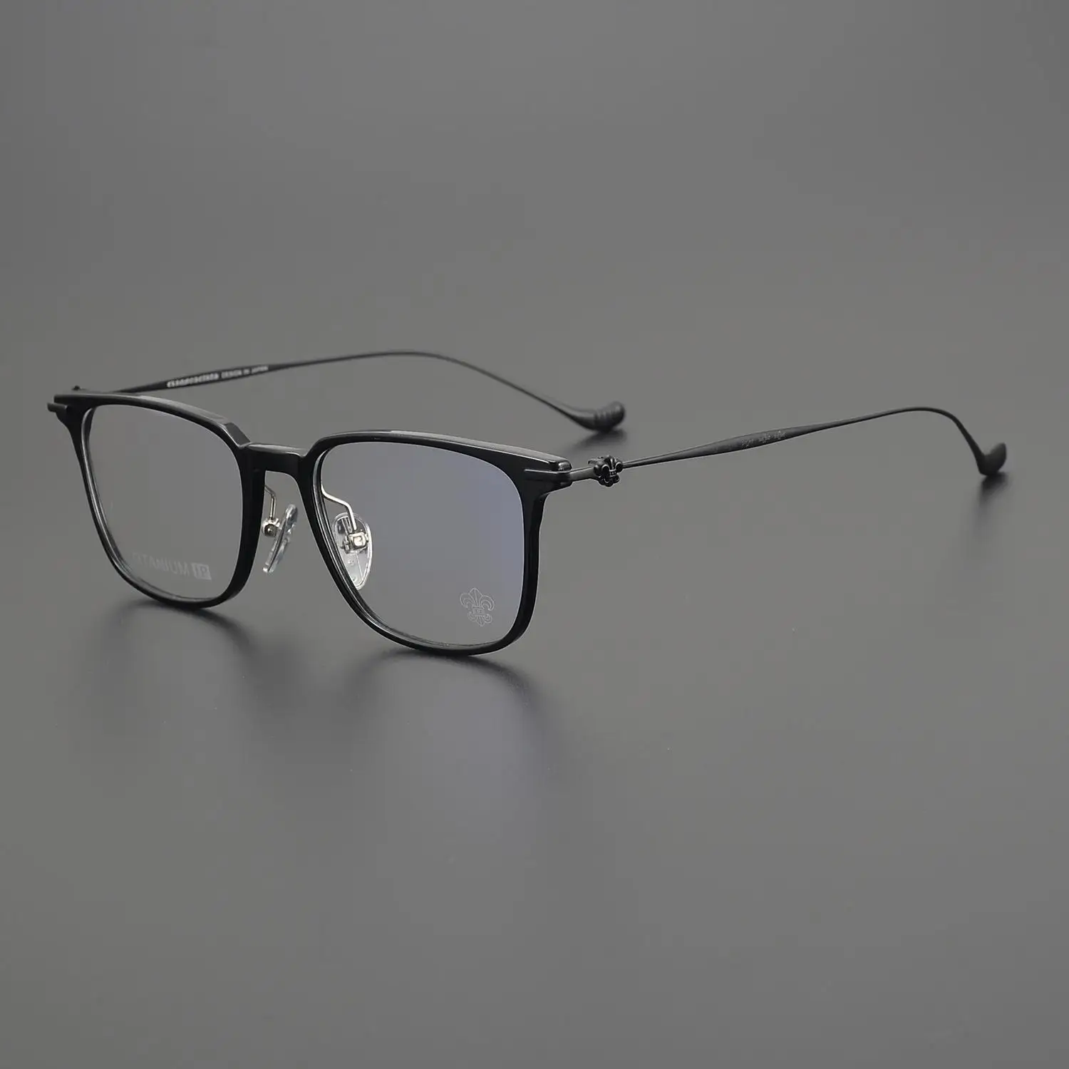 New Optical Fashion Casual Rectangular Glasses Frame Brand Design High Quality Male and Female Multifocal Prescription Eyeglass