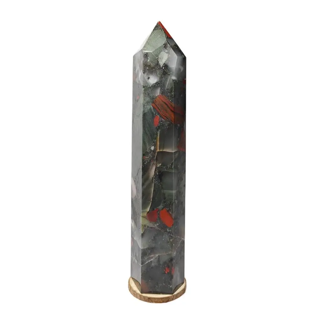 

Natural Stone Dragon Blood Stone Tower Obelisk Home Room Decorated With Feng Shui Witchcraft altar Crystal Stone Healing