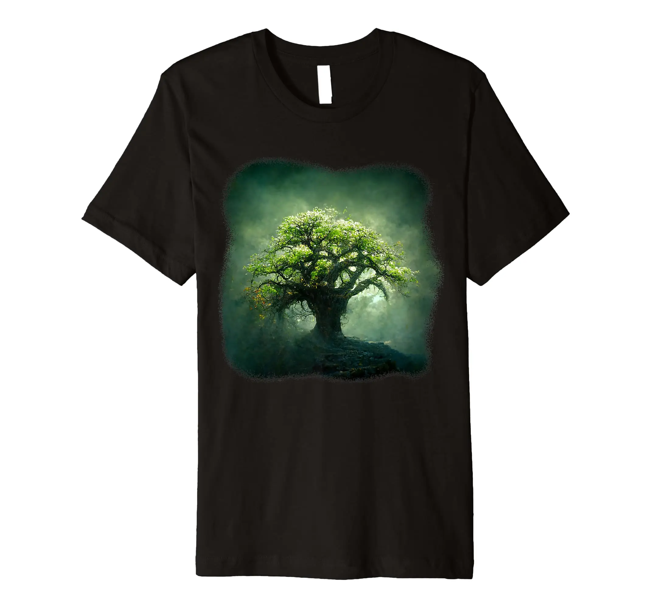 

Green Life Tree Art - Cool Graphic Design T-Shirt