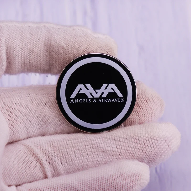 Angels And Airwaves Logo Pin Button Brooch