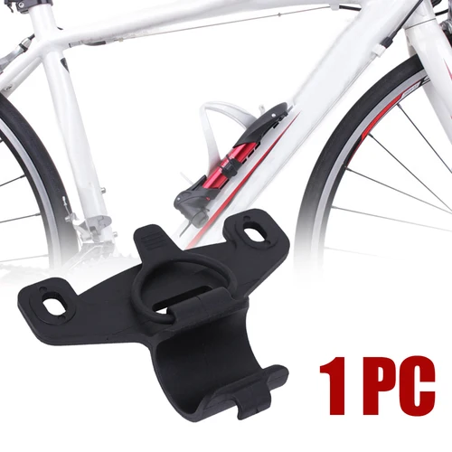 Imagen 2 del producto 1x Clip para bomba de aire de bicicleta, soporte para inflador, banda elástica, suministros para bomba de bicicleta de montaña y carretera, accesorios para bicicleta de ciclismo