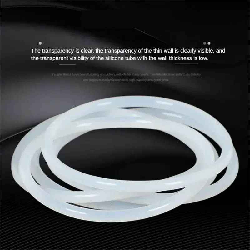 Силиконовый шланг, мягкий и прочный, хорошая гибкость, устойчивость к озону, электроизоляция, рыболовная ночная светоизлучающая трубка