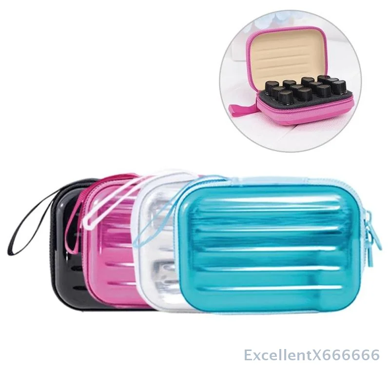

12 Compartments Bottles Essential Oil Case Protects For 1-3ML Rollers Oils Storage Organizer Box