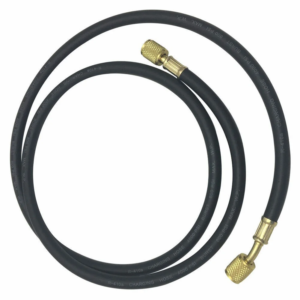 Fluoride Hose 800-4000psi Pressure 1/4SAE Connection Black Refrigerator Tube Hose For HVAC Professionals And Technicians