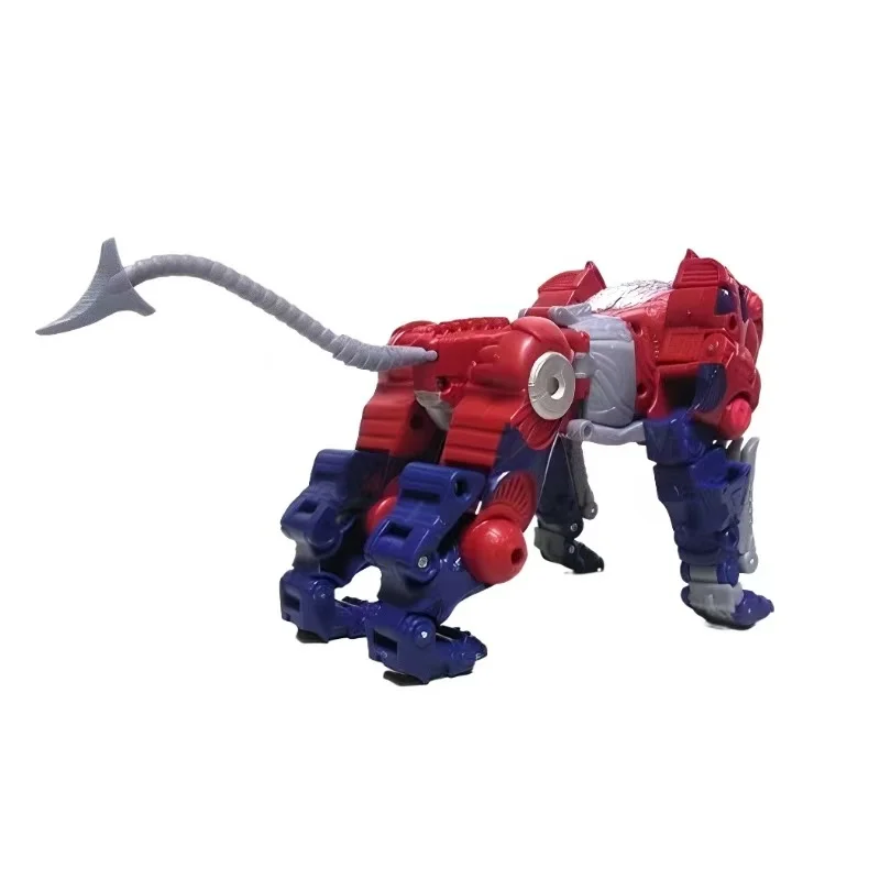 Origineel transformatierobotmodel Lion King Optimus PrimeAnime Action Populaire favorieten Figuurvervorming Optimus Prime Geschenken