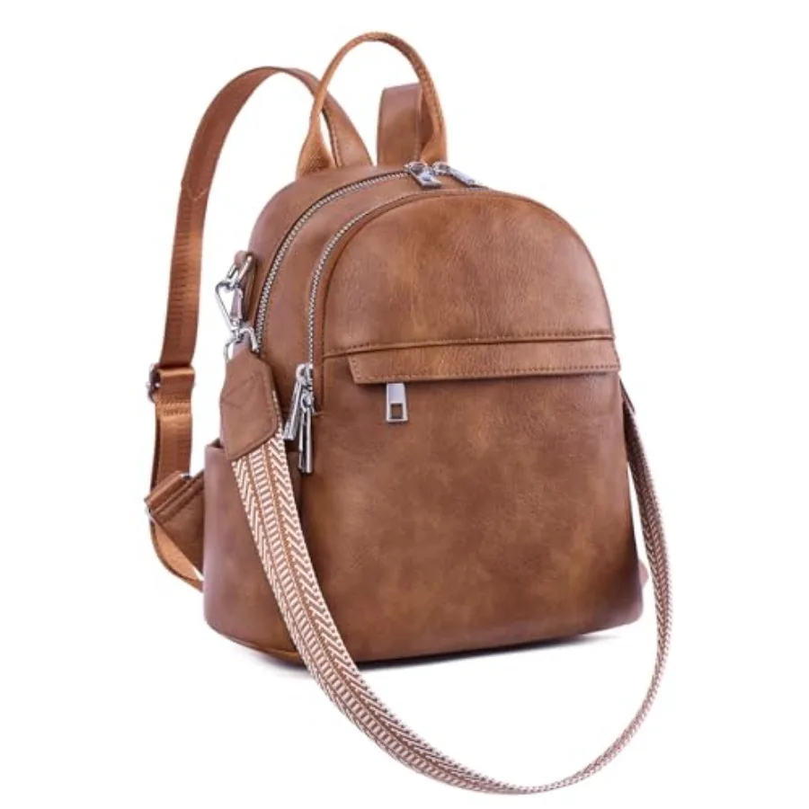 

Small Backpack Purse for Women Leather Mini Convertible Designer Backpack Travel Shoulder Fashion Bag