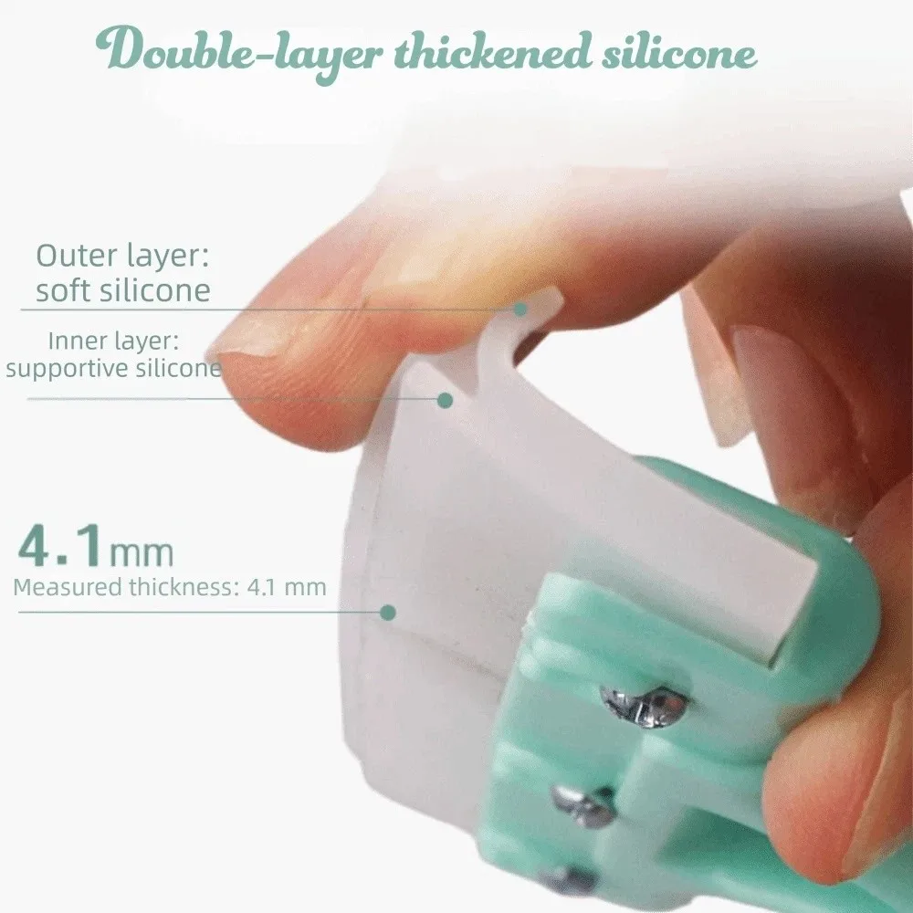 5pcs Soft Flexible Material Silicone Scraper Compact Lightweight Build Easy To Grip Tint Film Squeegee Resists Aging