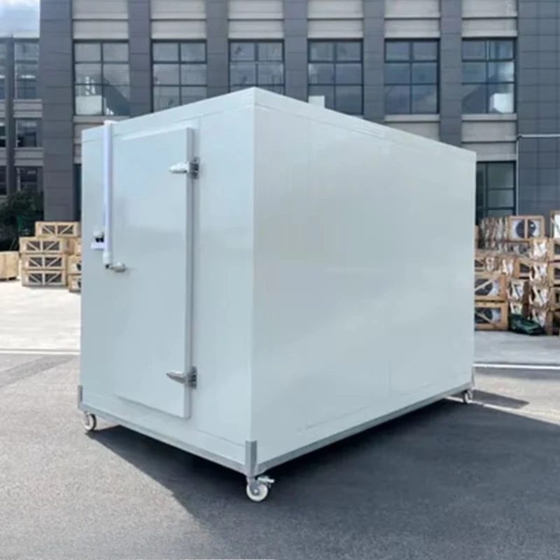 Customized Freezing Equipment Mobile Cold Storage Room Walk in Cooler Storage Room for Meat Seafood Food Cold Storage Cold Room