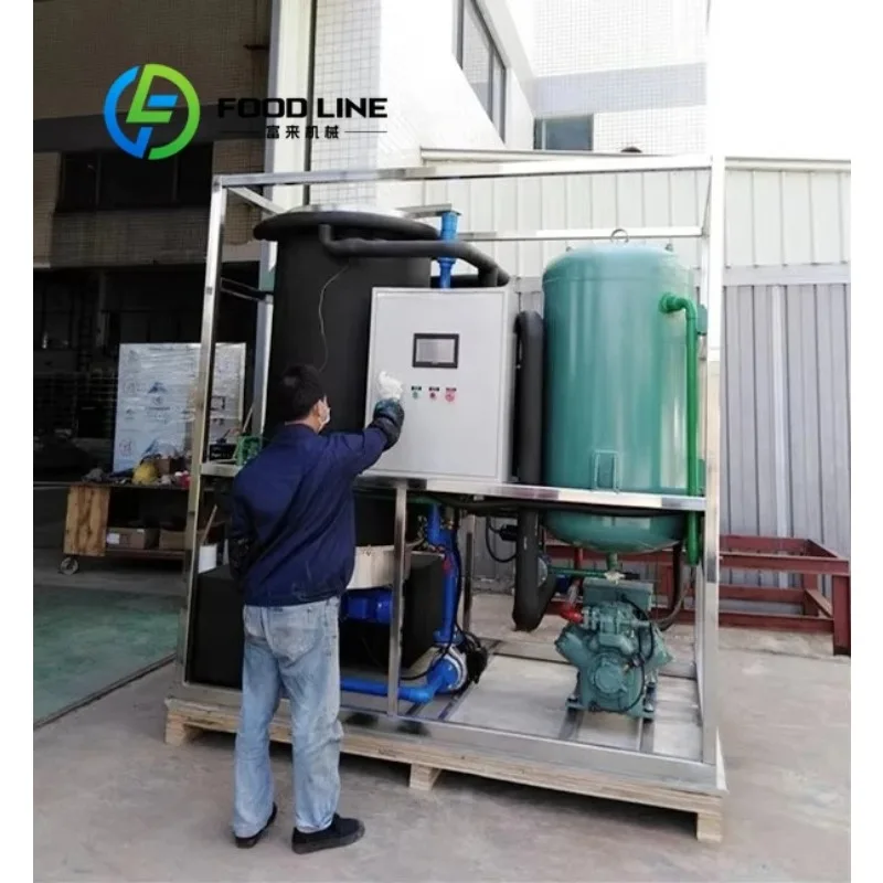 Low Maintenance Tube Ice Maker Simple Internal Structure Easy Inspection And Routine Upkeep To Cut Long Term Maintenance Costs