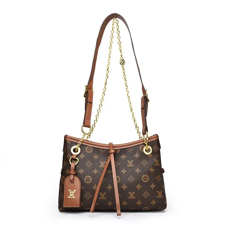 

Luxe Genuine Leather Bag, Underarm Silhouette with Spacious Pocket, Convertible Shoulder Strap, Everyday Chic, New 2026