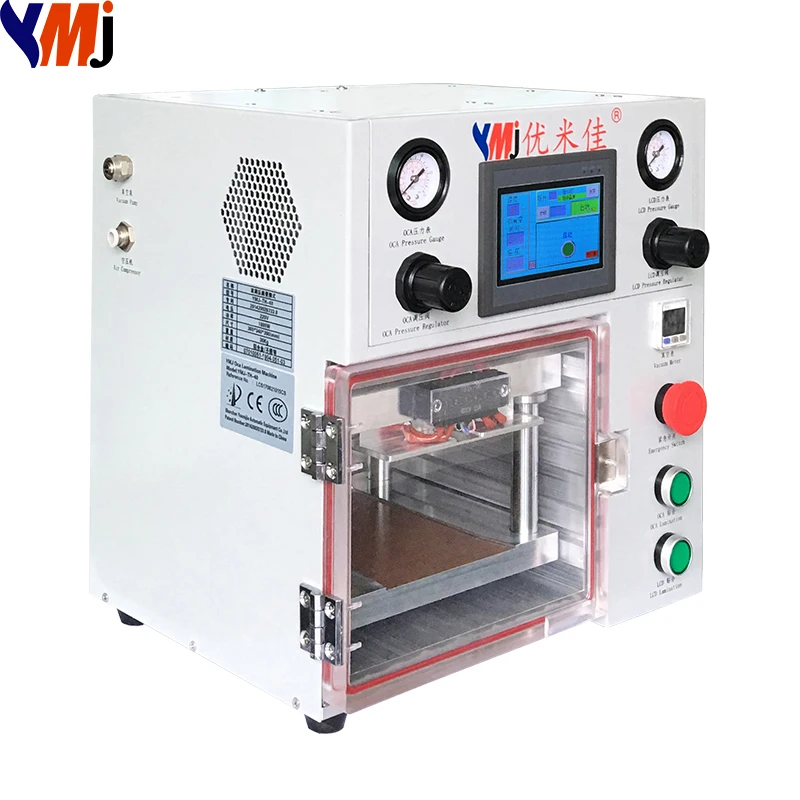 Wholesale YMJ  lcd vacuum laminating machine for phone screen edge lcd repair