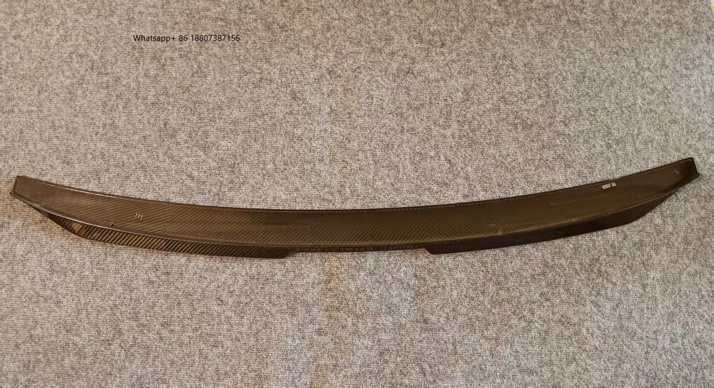 

Dry Carbon Fiber Rear Trunk Spoiler for 5 Series G60 G90 M5 2024-UP Rear Trunk Wing Boot Lip Spoiler Auto Refitting Car Parts