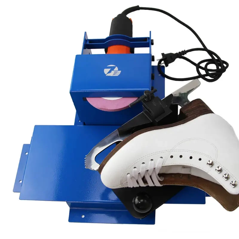 220V Skates Grinding Machine Figure Skating Shoes Sharpener Ice Hockey Grinder With Speed Regulation Wheel Dressing