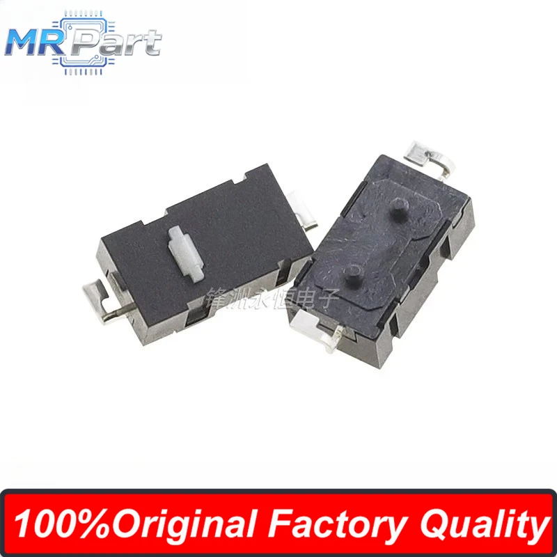 10pieces Original Factory Switch D2LS-11 1.2N Micro Switch White Blue Dot D2LS-21 0.6N SMD-2P For Mouse Anywhere M905 G903 G502