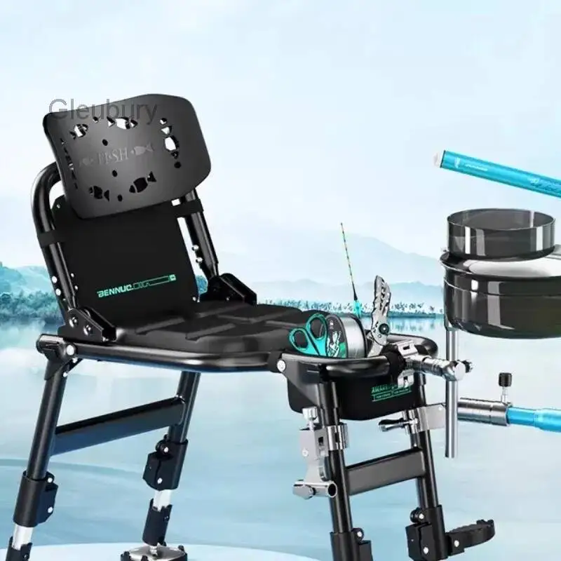 Beach Ultra-lightweight Chairs Multi-functional Beach Portable Chairs Folding Product Outdoor Furniture Sedie Da Spiaggia ZYSTY