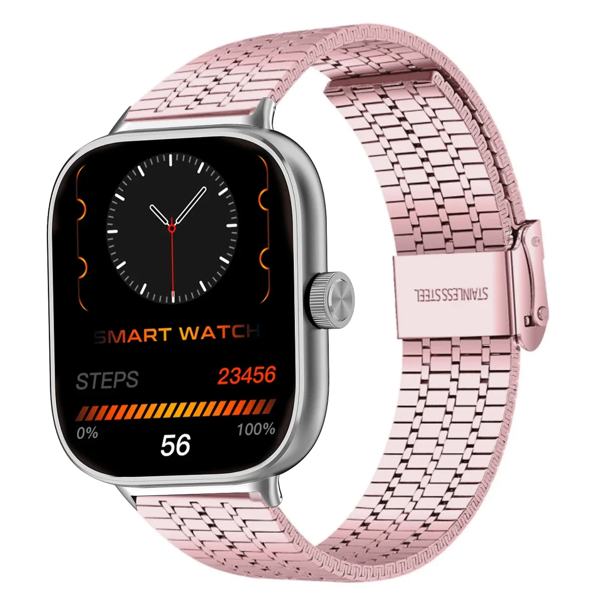 Edelstahlarmband für Redmi Watch 6 5 4 Metall-Ersatzarmband für Xiaomi MiBand 10/9/8 Pro Correa Band – Detail 7