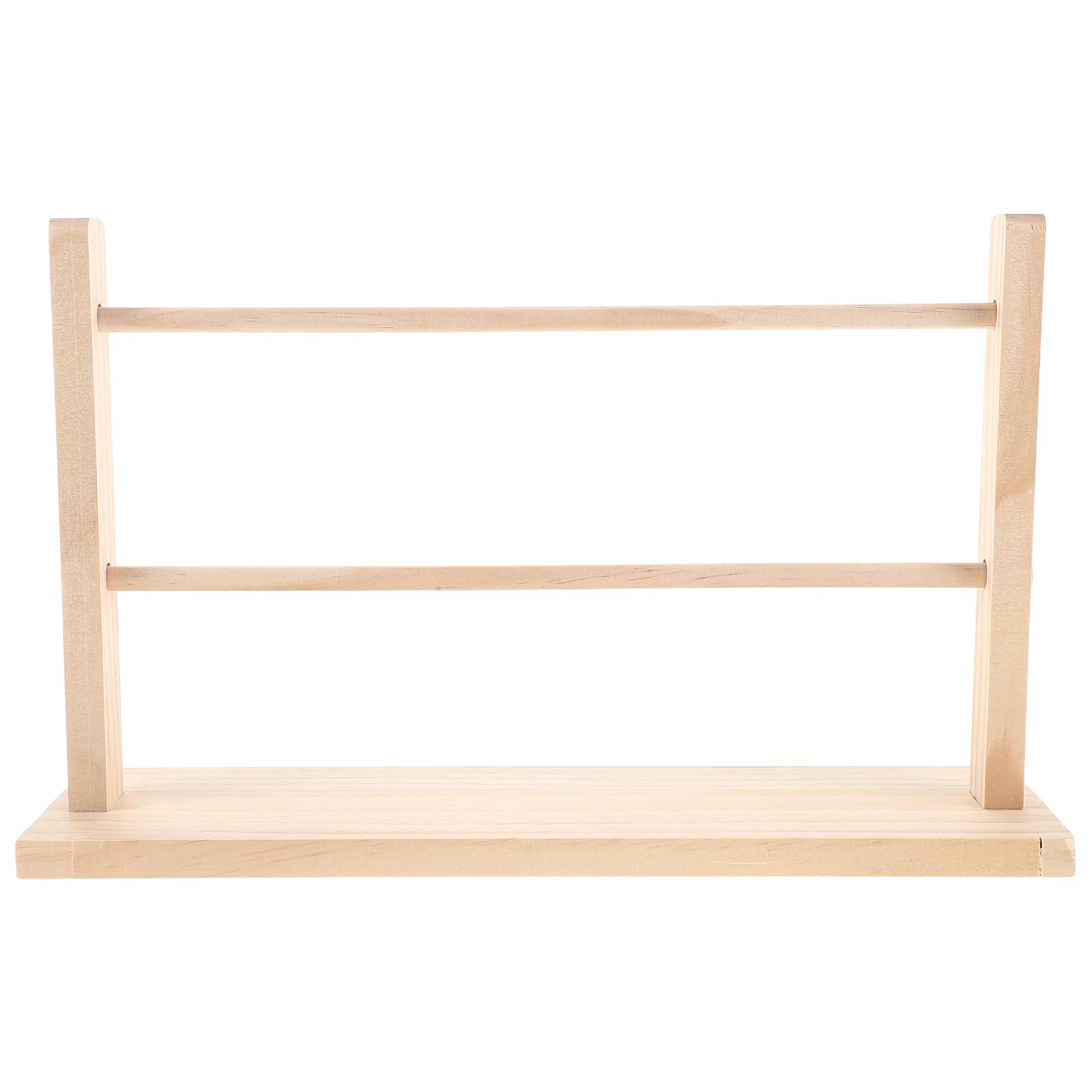 

Wooden Ribbon Organizer Natural Multitier Ribbon Storage Rack For Craft Room Sewing Embroidery Thread Bobbin Holder Stand