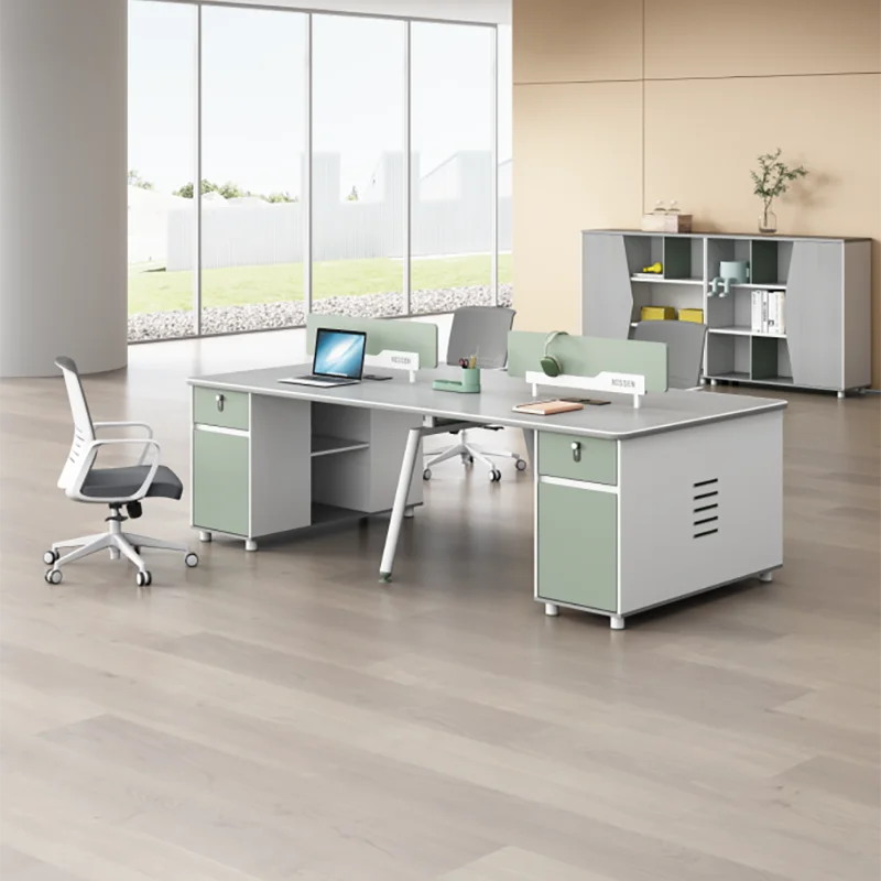 

#Modern Commercial Ergonomic Durable Office Furniture Set Modular Cubicle Partition Screen Workstation Desk