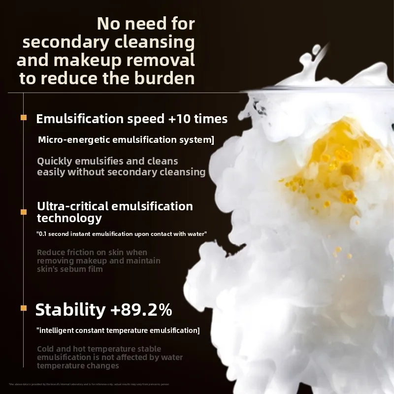 รุ่ยอี้ น้ำมันล้างเครื่องสำอางชาดำ สูตรอ่อนโยน ทำความสะอาดล้ำลึก สำหรับใบหน้า ริมฝีปาก และดวงตา สามในหนึ่งเดียว น้ำมันทำความสะอาดเครื่องสำอางเพื่อความงาม สำหรับผู้หญิงและผู้ชาย 300 มล.