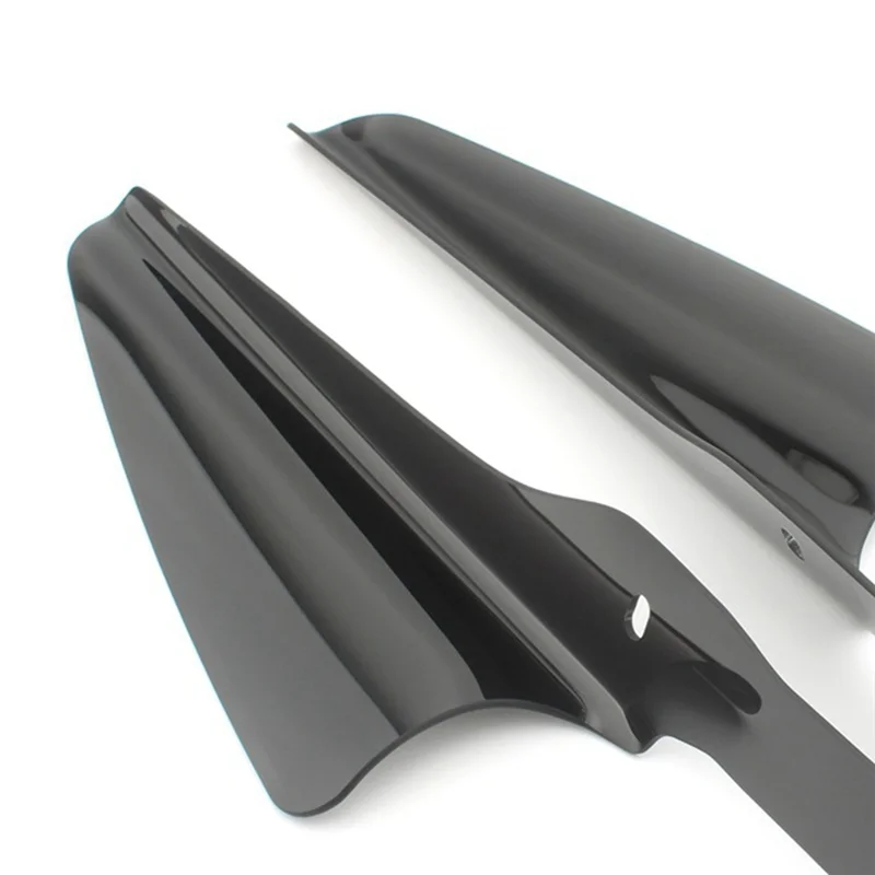 

AS57-Motorcycle Windshield Deflector Wind Baffle Fork Front Trim For Street Glide Electra Road King 95-22