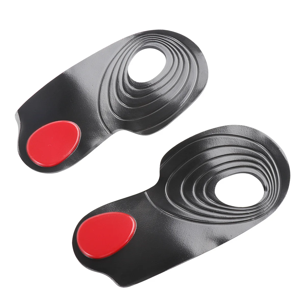 1 زوج منصات عالية الكعب مادة هلام دائم مريح عدم الانزلاق نصف النعال تدليك القدم تصحيح إدراج الحذاء-37 #5