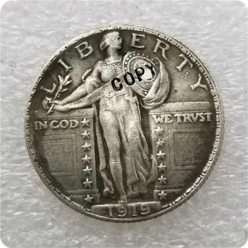 USA 1919-P,S,D Standing Liberty Quarter COIN COPY commemorative coins-replica coins medal coins collectibles