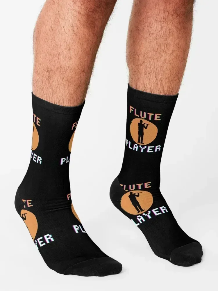 Flute player Socks Wholesale football Non-slip custom sports Men Socks Luxury Brand Women's