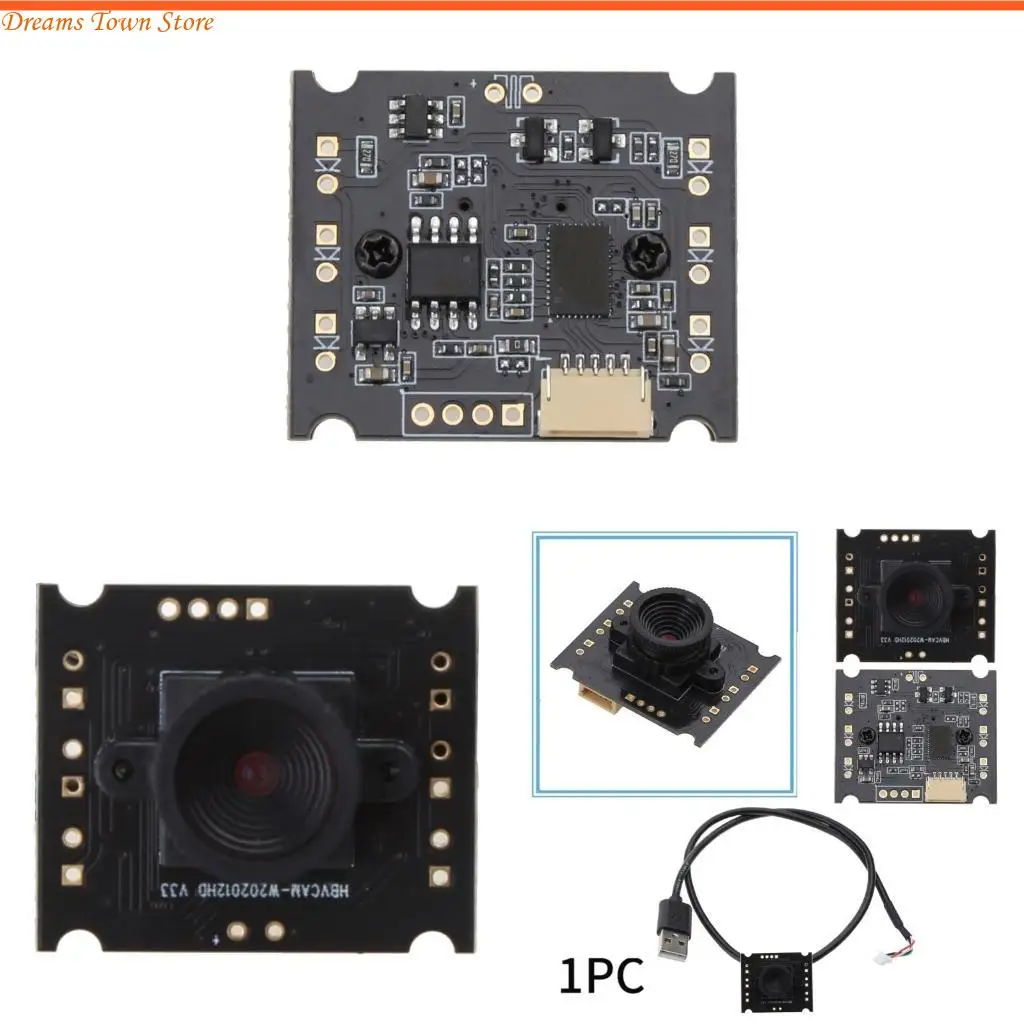 HX6A OV9726 42/70 Degree USB Camera Module Board 1 Million Pixels Driver-free PC Camera USB2.0 3.0mm/2.8mm Focal Lens