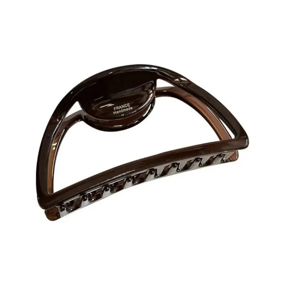 European and American hair accessories hollow acetic acid grip large meatball hair claw image 6