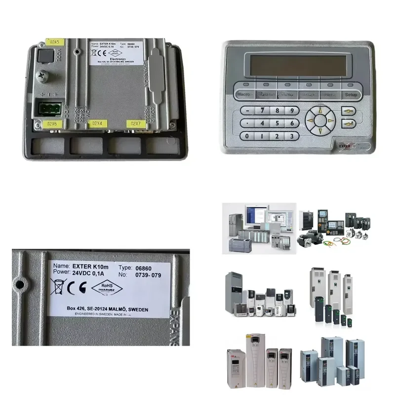 Ready to ship genuine EXTER K10m 06860 industrial HMI touch screen for seamless machine interface replacement