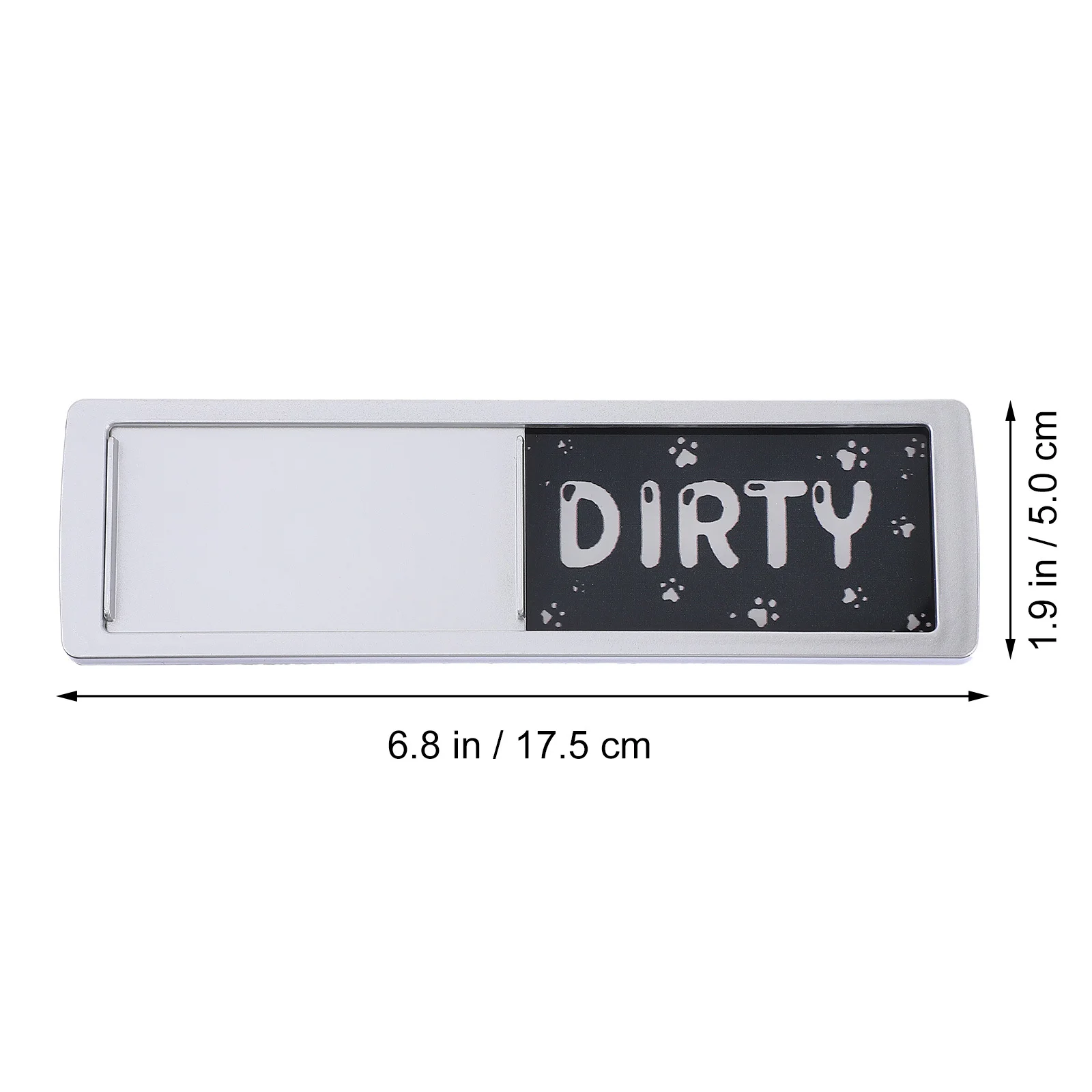 Magnetic Clean Dirty Indicator Sign Dual Side Dishwasher Fridge Laundry Room Organizer Tool Kitchen Appliance Storage Solution