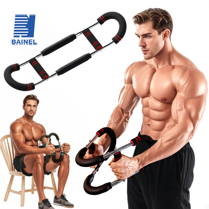 Multifunctional Adjustable U-Arm Chest Expander Adjustable Twister Arm Exerciser U-Shaped Wrist Strength Trainer Chest Expander