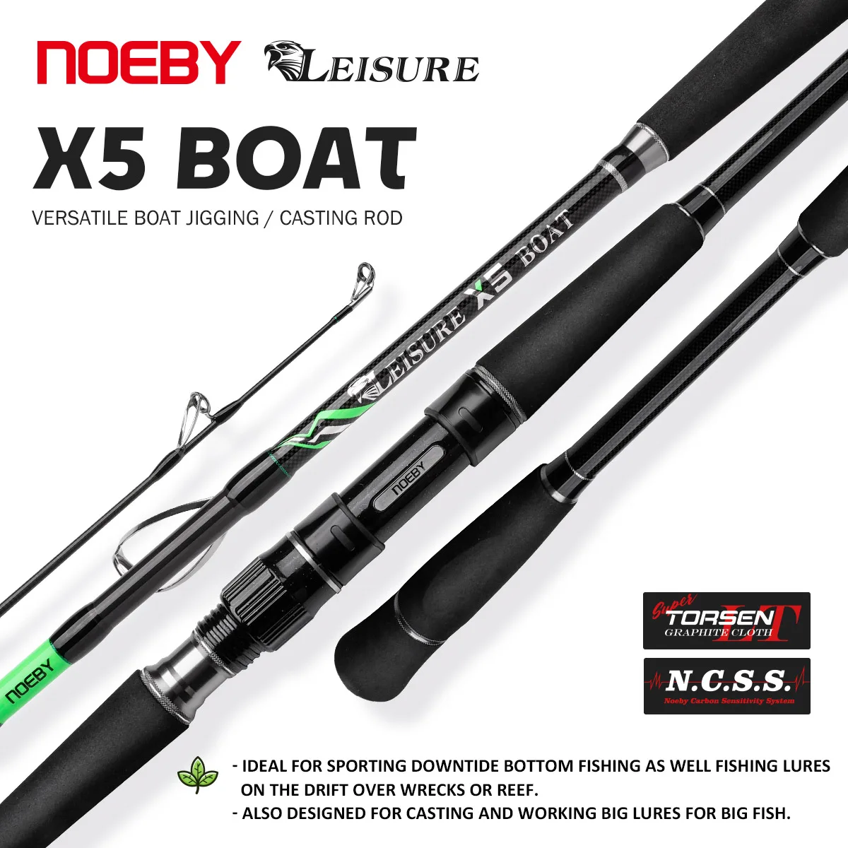 

Удилище NOEBY X5 для морской рыбалки 1.83м 2.13м 2.43м, для джиггинга, троллинга, морской и прибрежной ловли крупной рыбы, средний класс, сопротивление 19 кг, для ловли с лодки