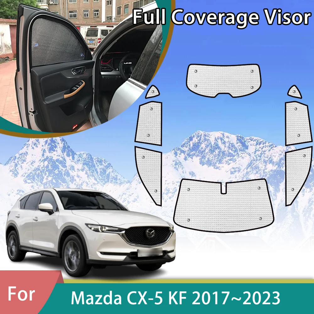 Osłona przeciwsłoneczna do CX-5 Mazda CX5 CX 5 MK2 KF 2017 2018 2019 2020 2021 2022 2023 osłona przeciwsłoneczna na szybę akcesoria samochodowe