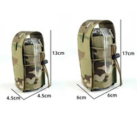 Tactical Pouch Flashbang Granada Grenade Smoke Dummy MOLLE Bag Magazine Holder Modular Hunt Airsoft Equipment Accessory Wargame