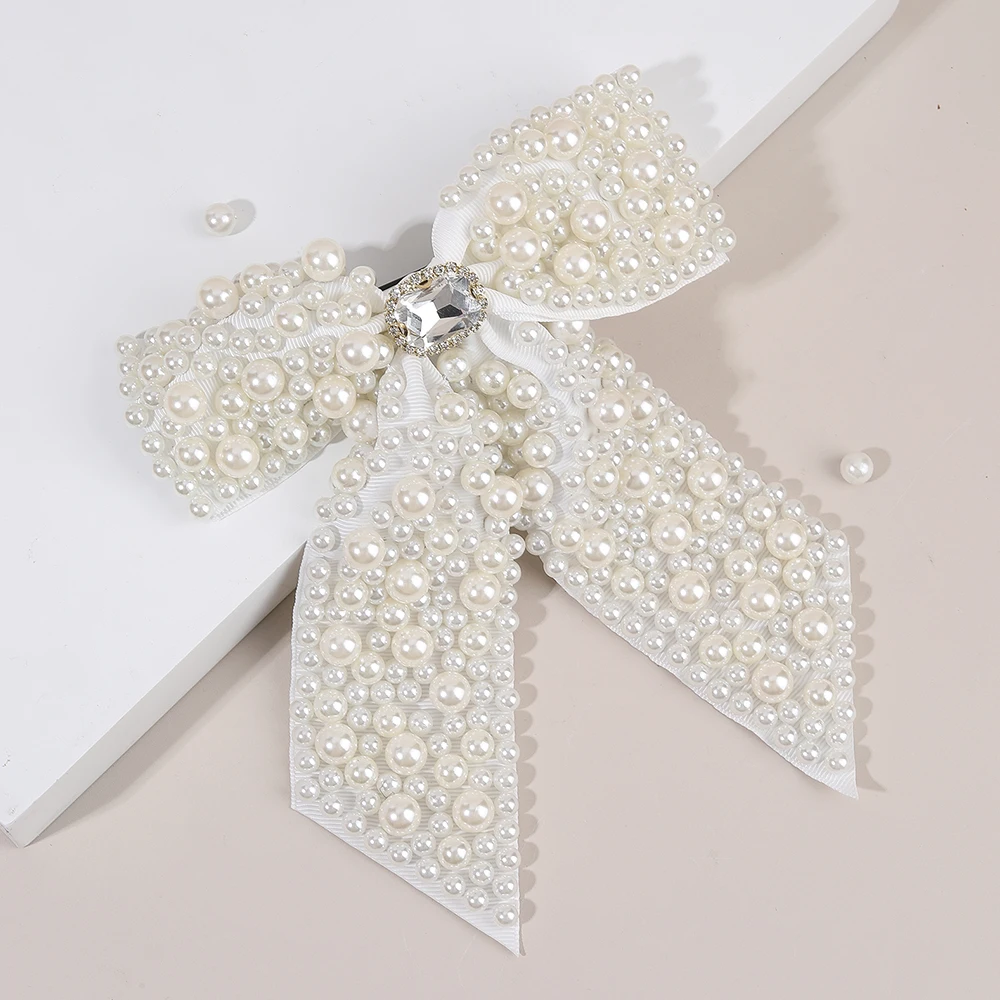 Korean Pearl Bow Ha…