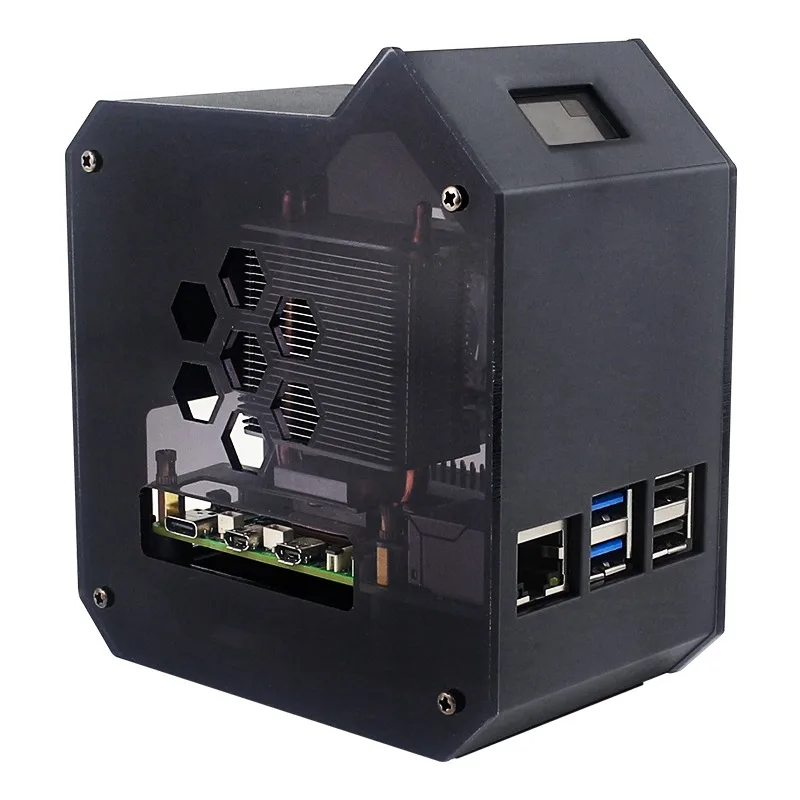 

Aluminum alloy U-shaped heat pipe CPU radiator speed regulating fan ICE tower cooler real-time monitoring