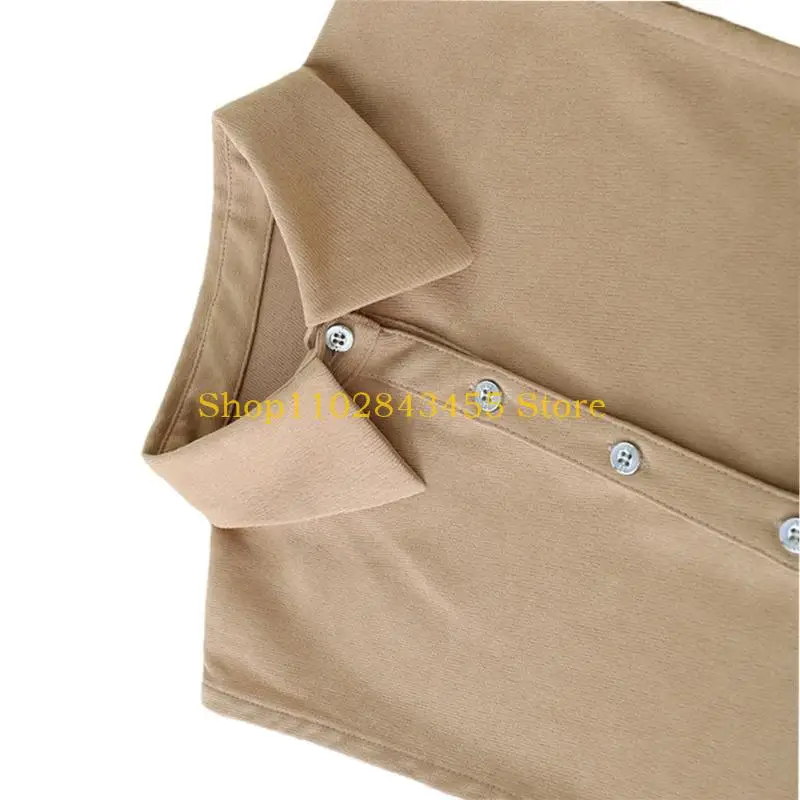 

49MC Women's Removable Half Top Collar Fashionable Half Top Blouse Accessory