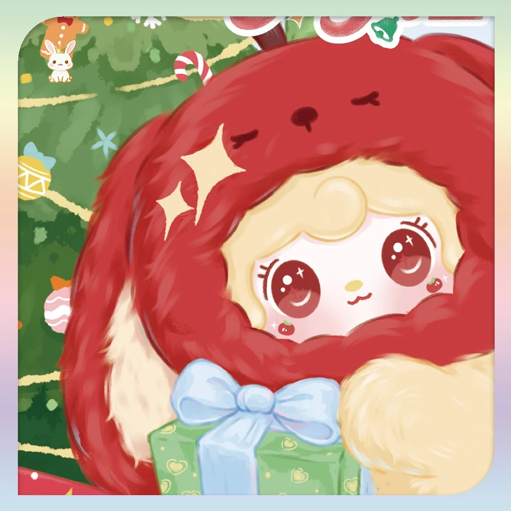 

Новый оригинальный брелок Yooki Christmas Jingle Bell Series Mystery Box, трясущий снежный медведь, подарочная игрушка, фигурка Yooki, слепая коробка Yooki