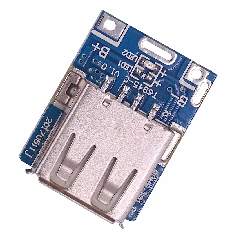 5PCS 5V Boost Step Up Power Module Lithium LiPo Battery Charging Protection Board for DIY Charger 134N3P Program